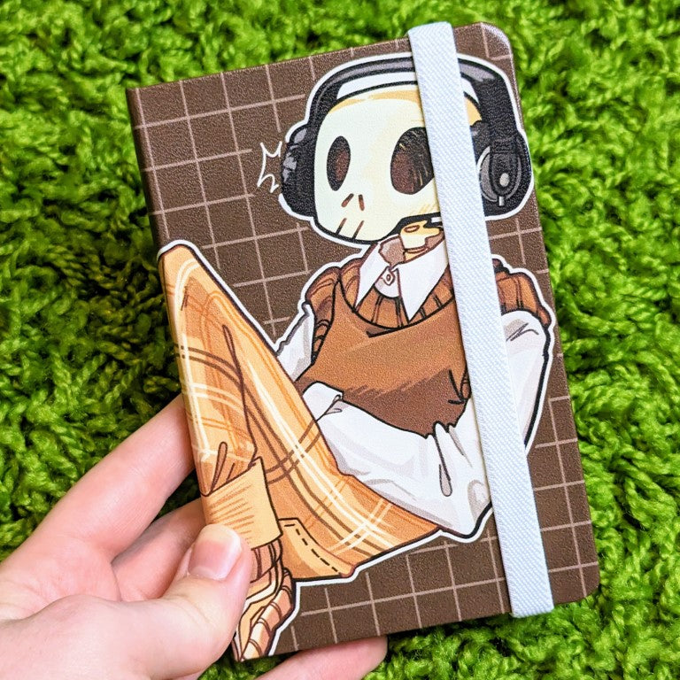 Autumn Pumpkin Head Small Sketchbook – Milky Tomato