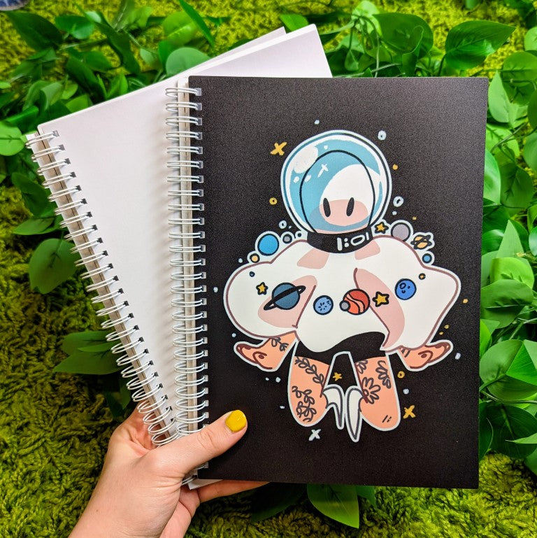 Planet Ghost Large Reusable Sticker Book – Milky Tomato