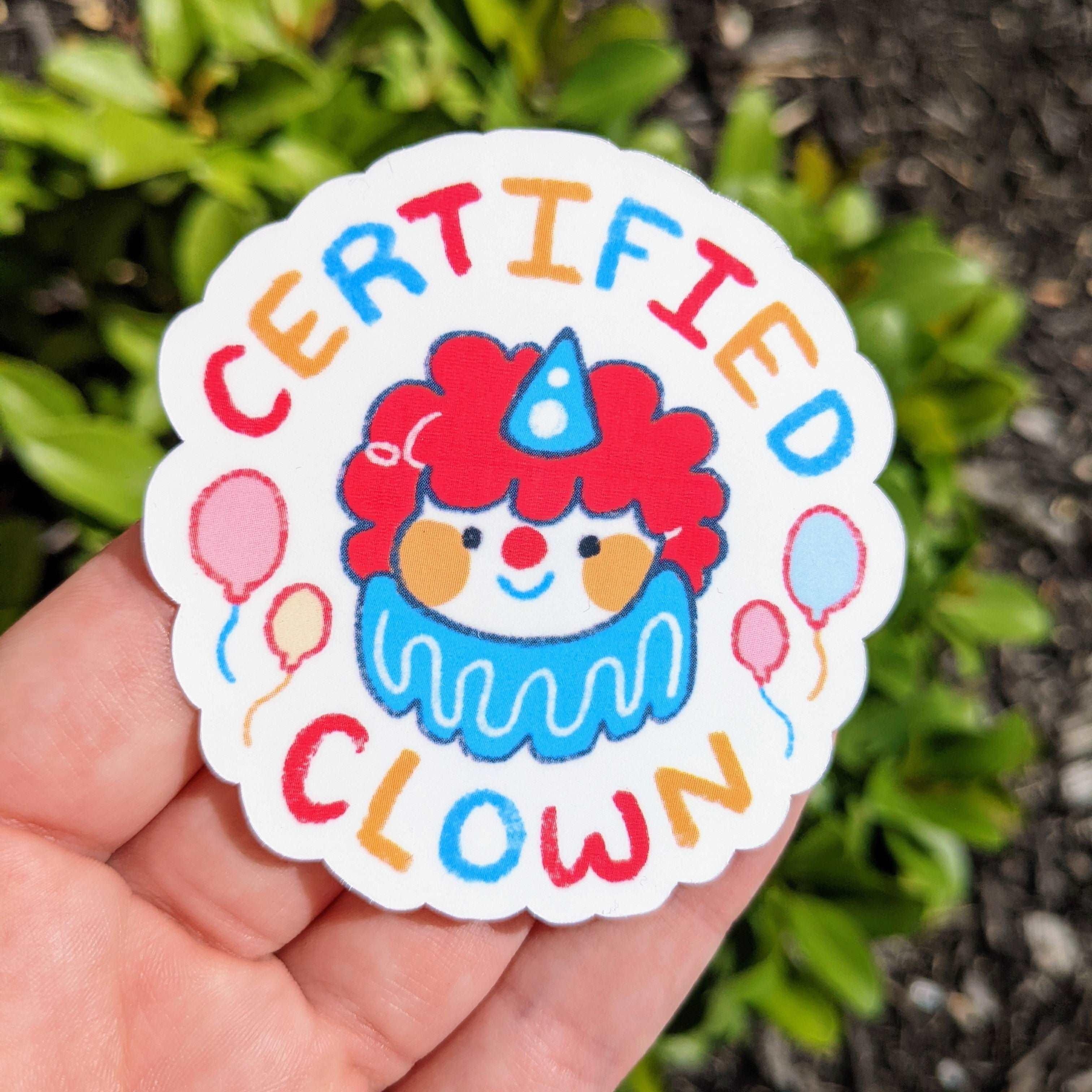 Clown stickers deals