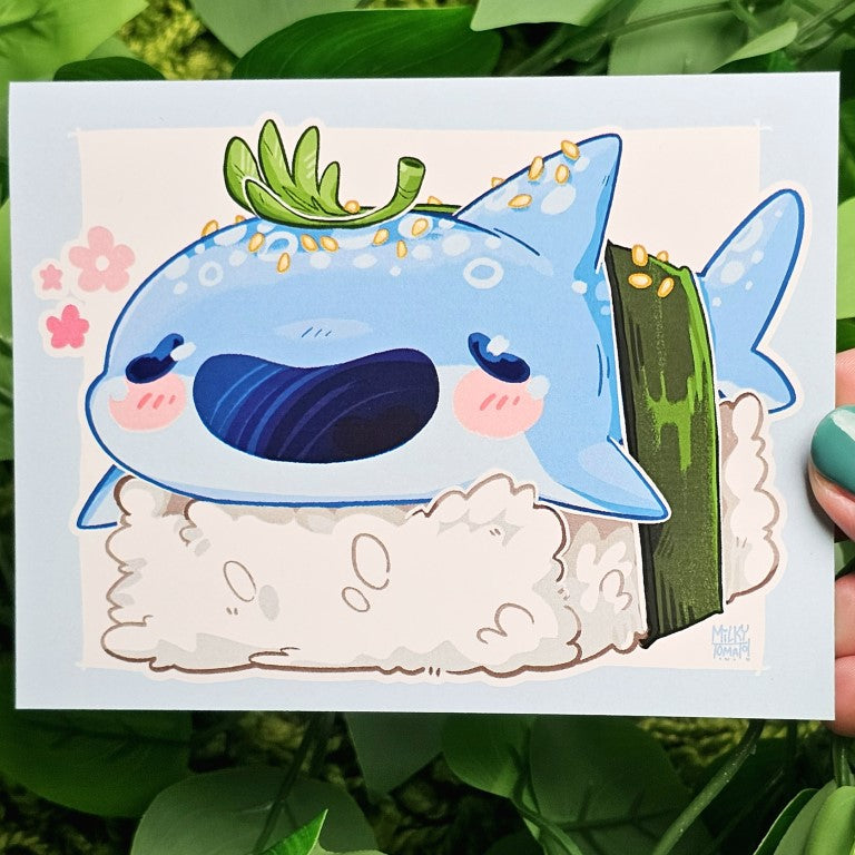 Shark Sushi Mini Prints