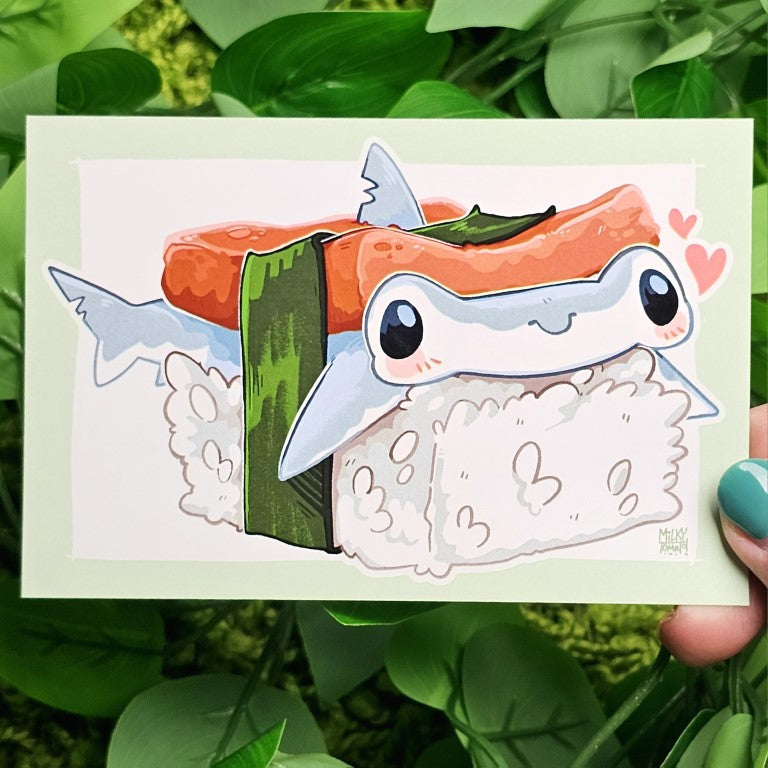 Shark Sushi Mini Prints