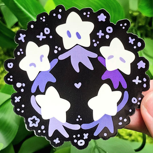 Star Babies Circle Sticker