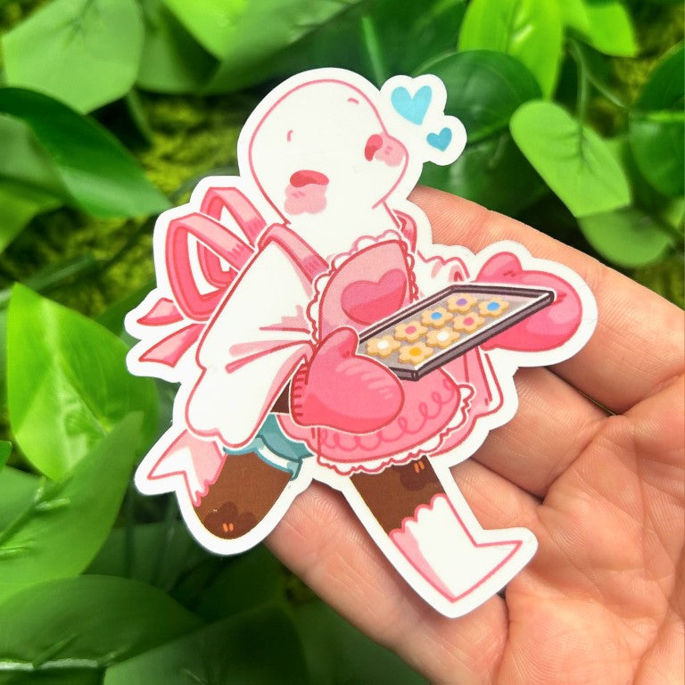 Lil' Ghost Baker Stickers