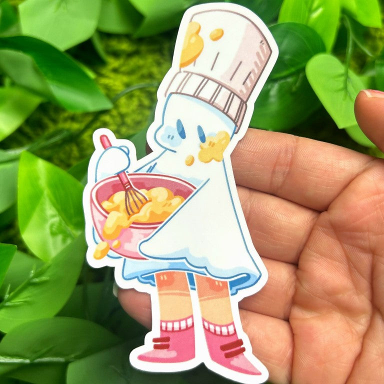 Lil' Ghost Baker Stickers