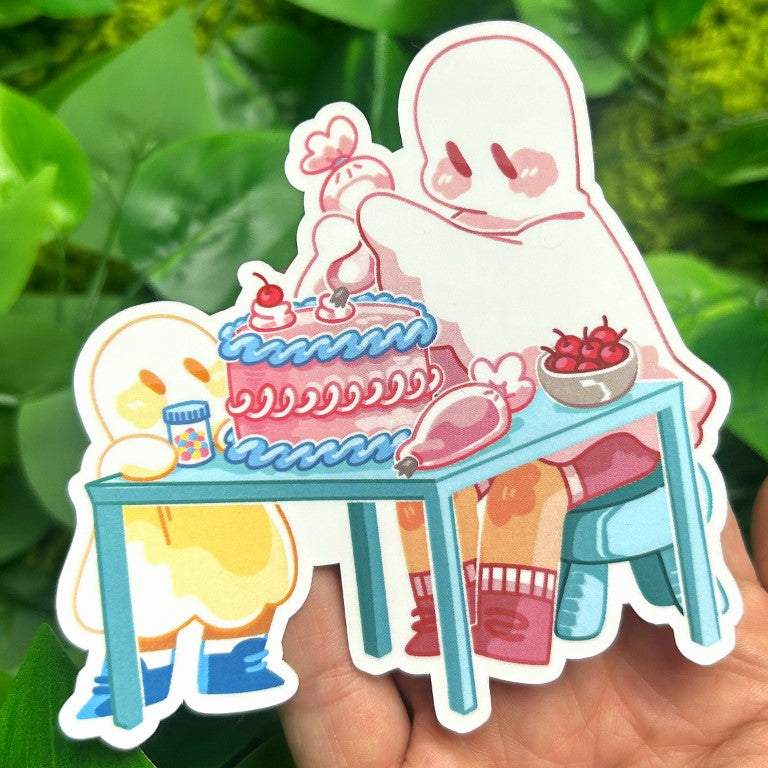 Lil' Ghost Baker Stickers