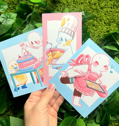 Lil' Ghost Baker Mini Prints