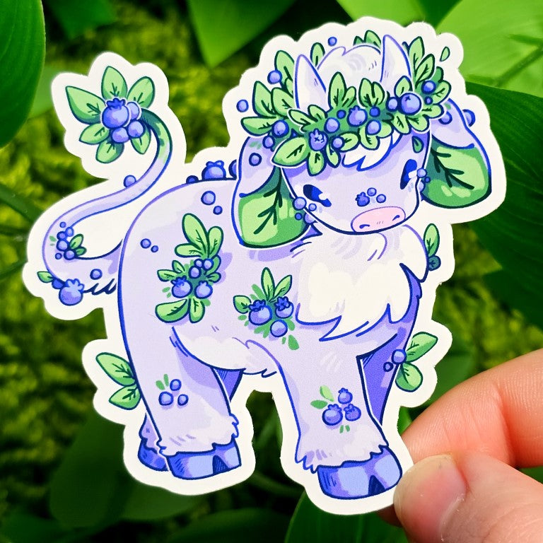 Fruit Cow Stickers