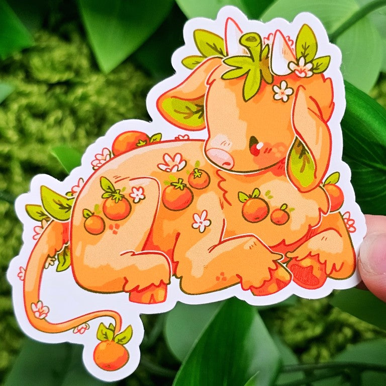 Fruit Cow Stickers