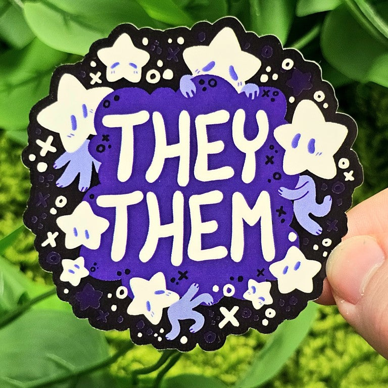 Star Baby Pronoun Stickers