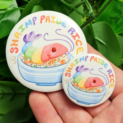 Shrimp Pride Rice Buttons