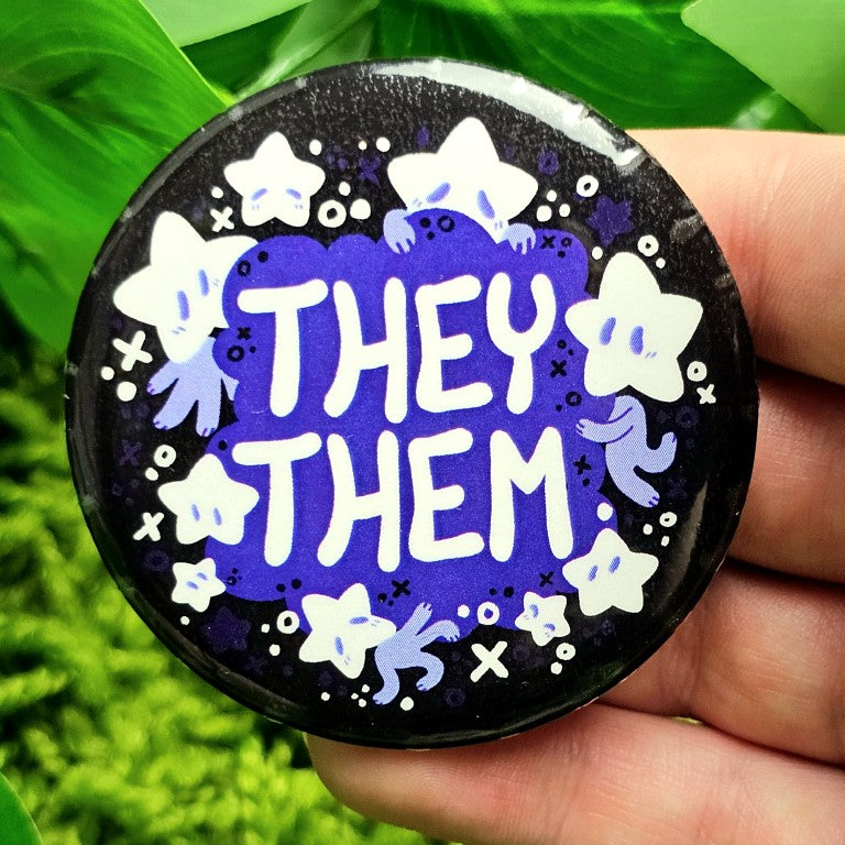 Star Baby Large Pronoun Buttons