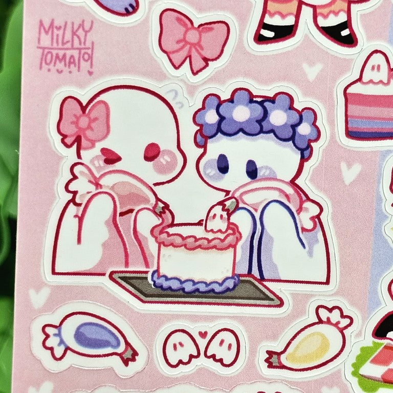 Ghost Date Sticker Sheet V2