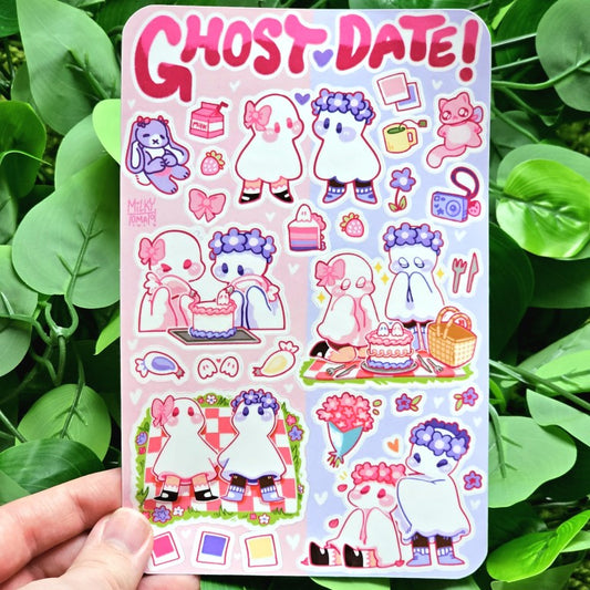 Ghost Date Sticker Sheet V2