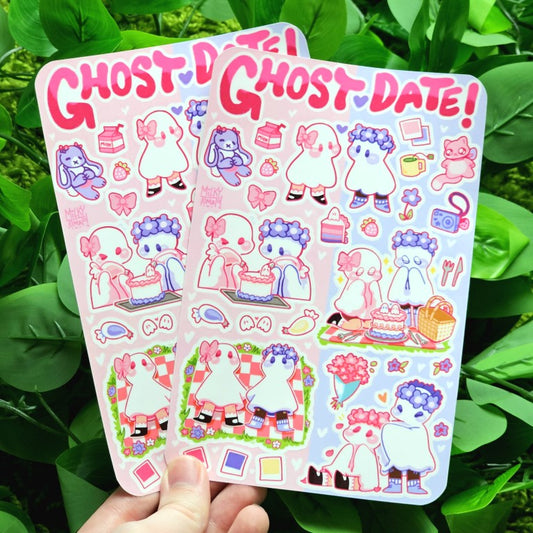 Ghost Date Sticker Sheet V2