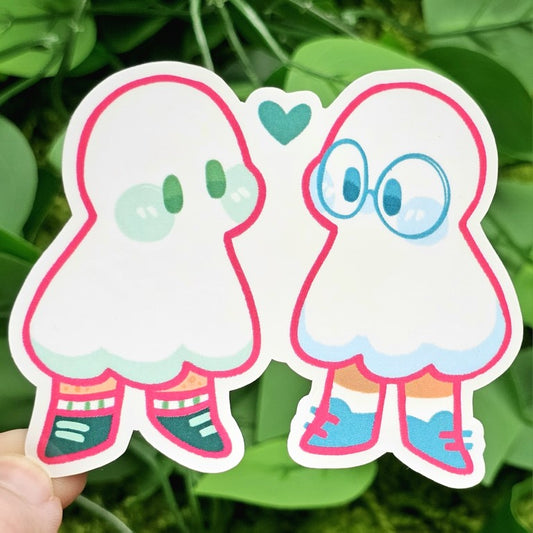 Ghost Date V3 Stickers