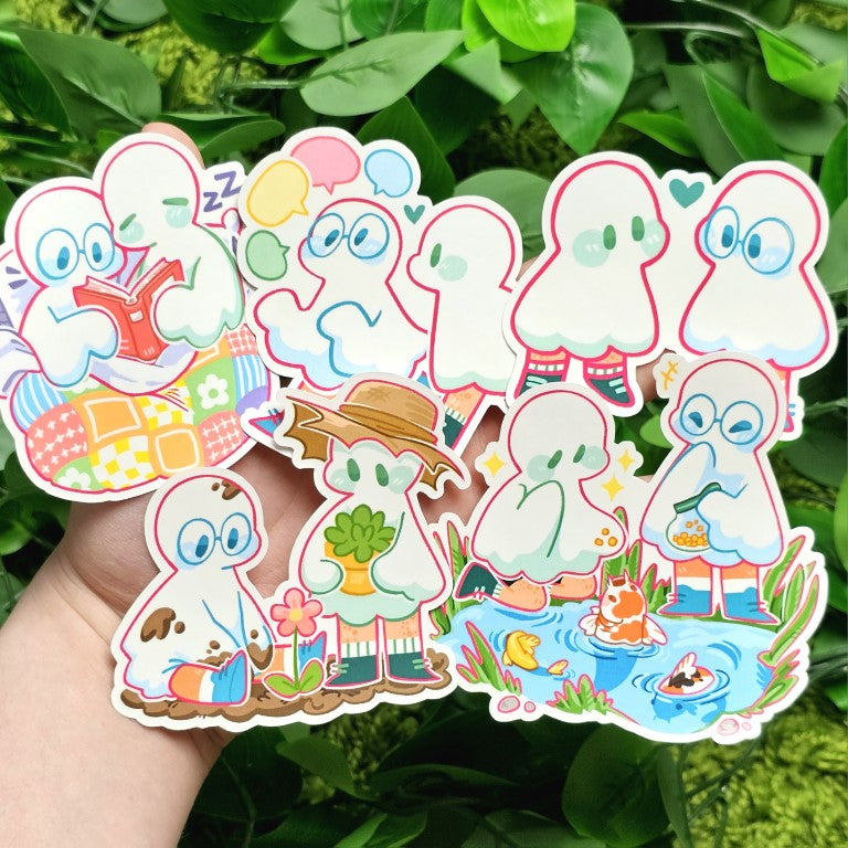 Ghost Date V3 Stickers