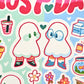 Ghost Date V3 Sticker Sheet