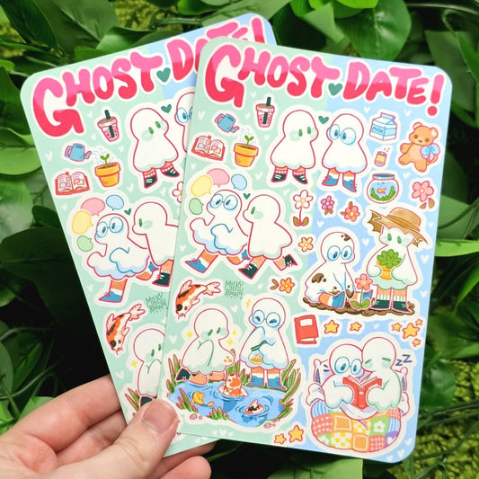 Ghost Date V3 Sticker Sheet