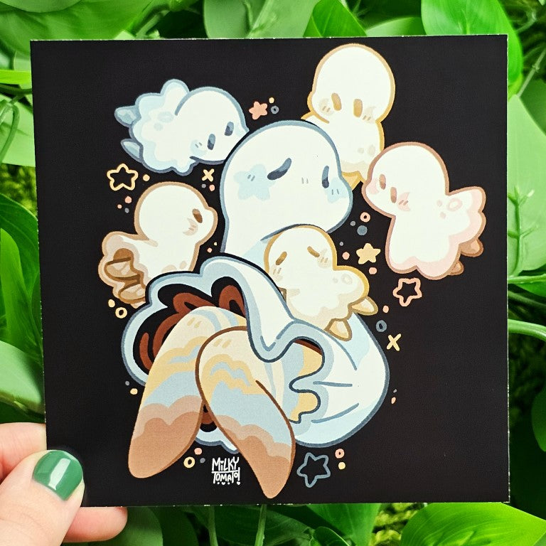 Solar System Ghost Mini Prints