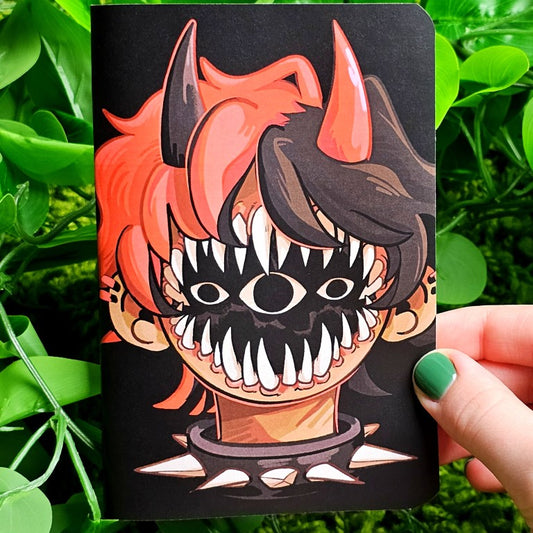 Punk Grunge Teeth Girls Pocket Book