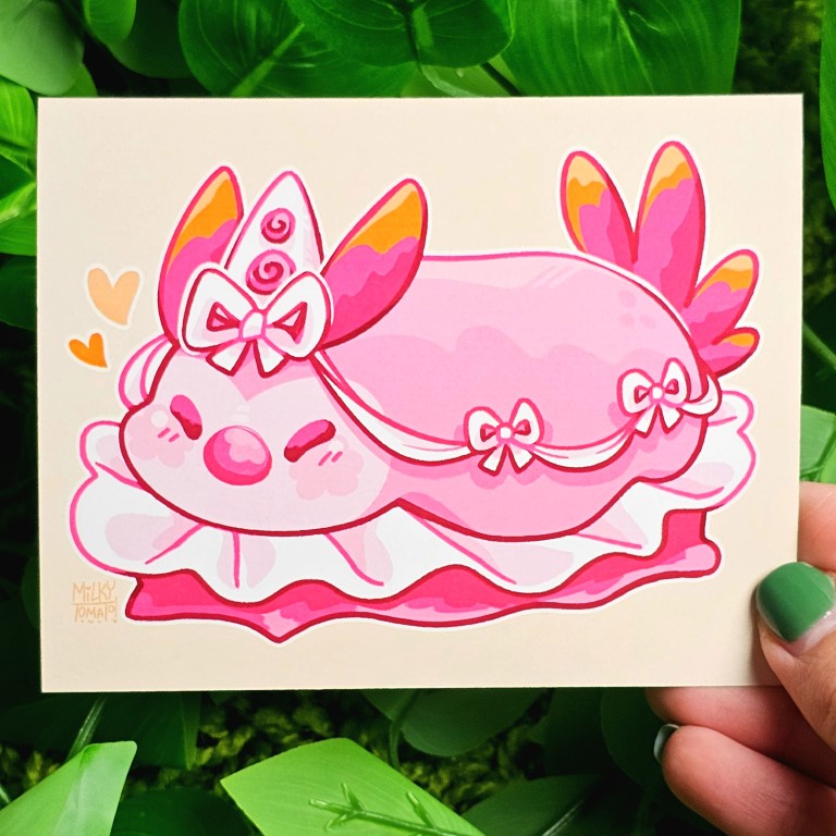 Clown Sea Slug Mini Prints