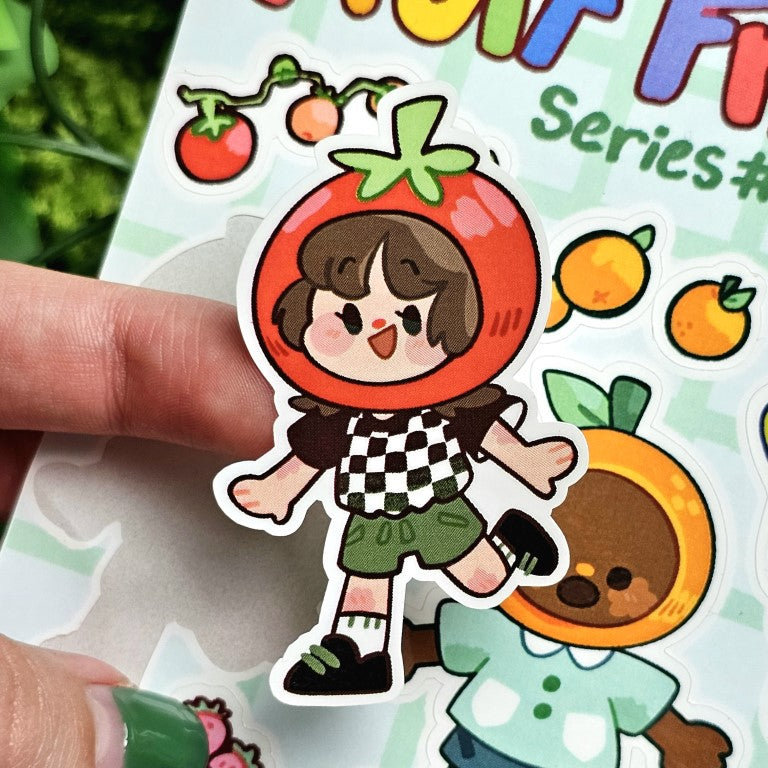 Fruit Friends V1 Sticker Sheet