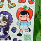 Fruit Friends V1 Sticker Sheet