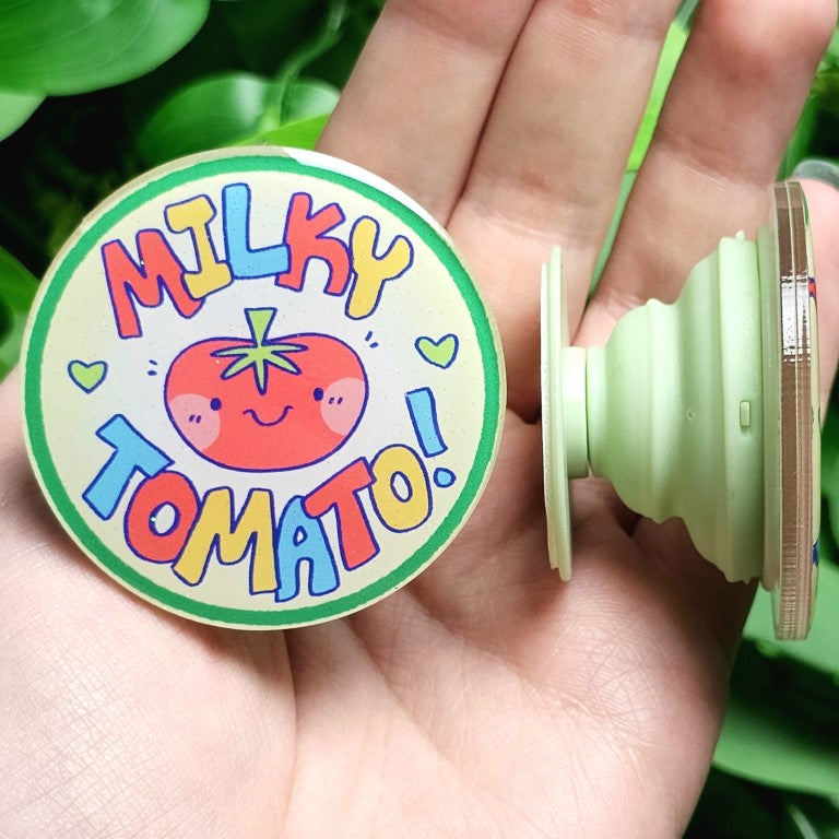 Milky Tomato Logo Phone Grip