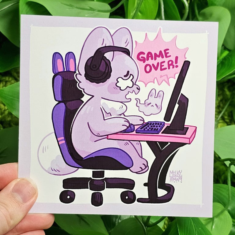 Hobby Bunny Gamers Mini Prints