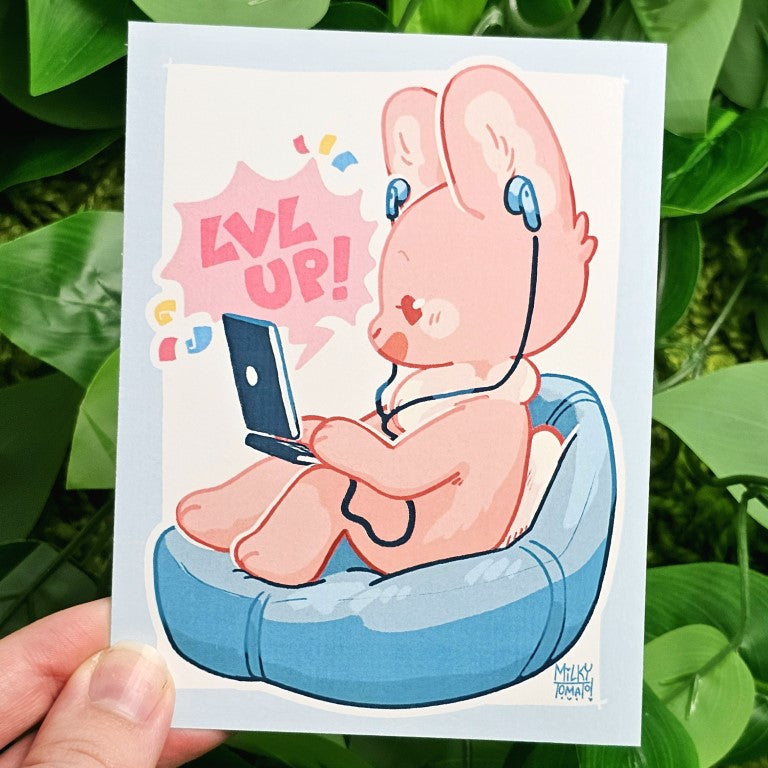 Hobby Bunny Gamers Mini Prints