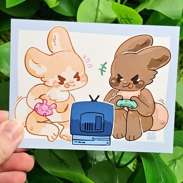 Hobby Bunny Gamers Mini Prints