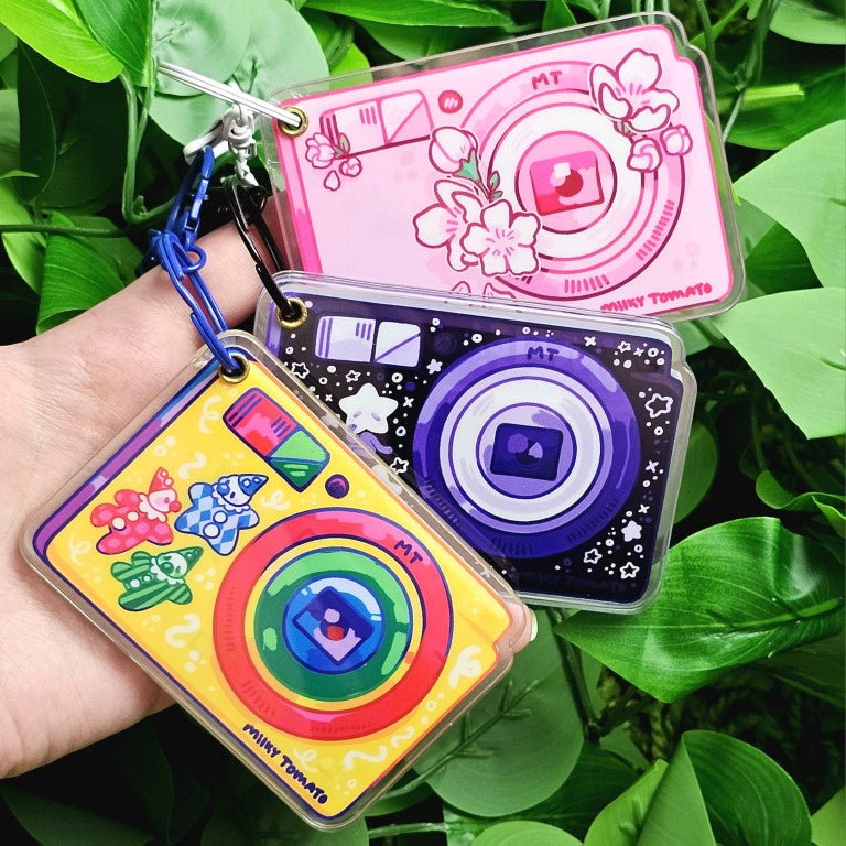 PREORDER! Clowncore Camera Keychain Picture Frame