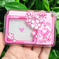 Cherry Blossom Camera Keychain Picture Frame