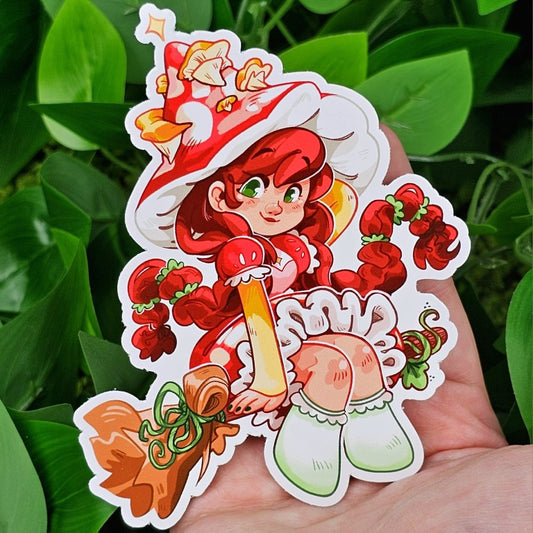 Cute Witch Girl Stickers!