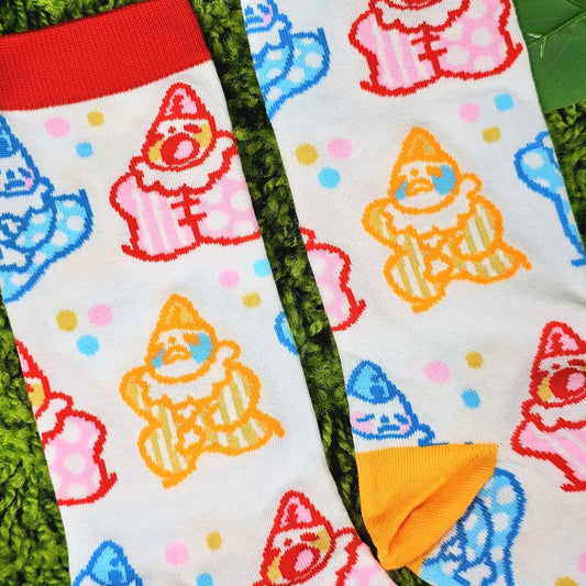 Cute Lil Clown Socks!