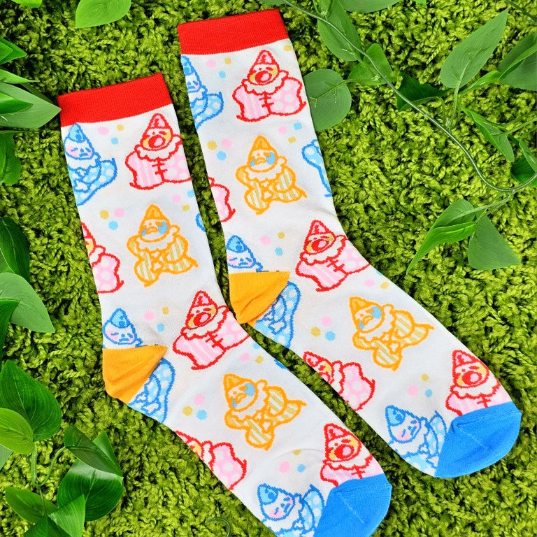 Cute Lil Clown Socks!