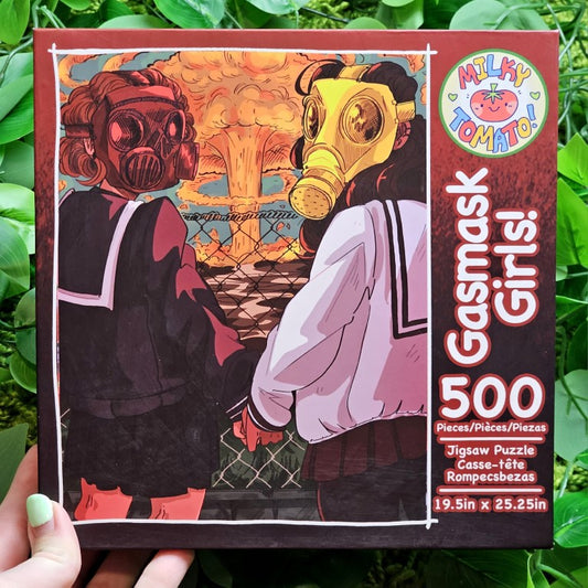 Gas Mask Girls 500-Piece Puzzle