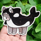 Cats in Sea Creature Costumes Stickers