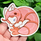 Cats in Sea Creature Costumes Stickers