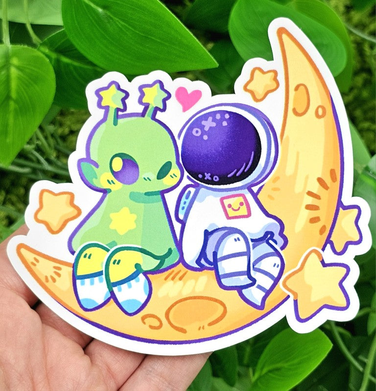 Ghost Date Astronaut and Alien Stickers!