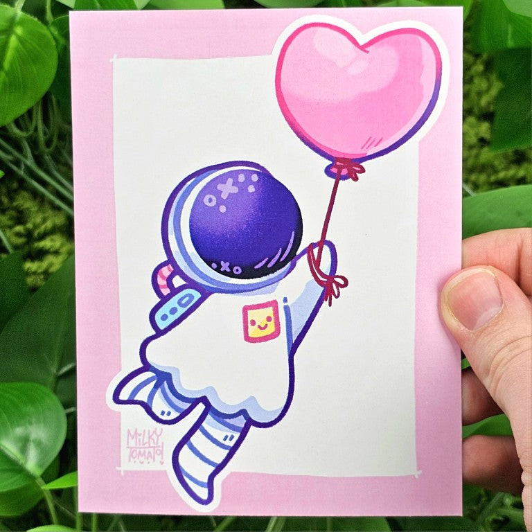 Ghost Date Astronaut and Alien Mini Prints!