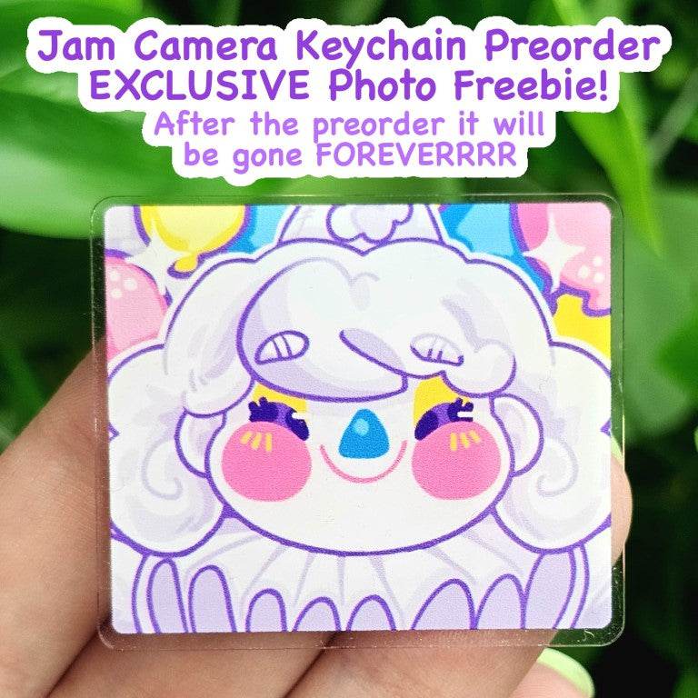 PREORDER! Clowncore Camera Keychain Picture Frame