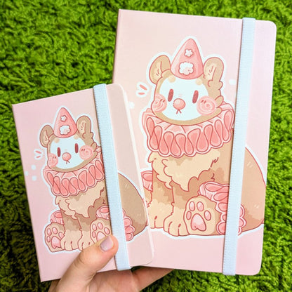 Pink Clown Bear Sketchbook