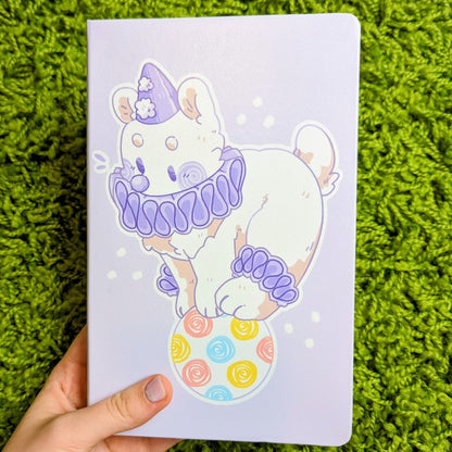 Purple Clown Bear Sketchbook