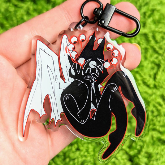 Gore Angel Acrylic Keychains