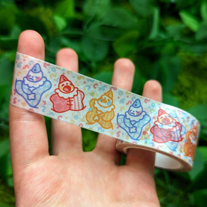 Cute Lil Clowns Washi Tape