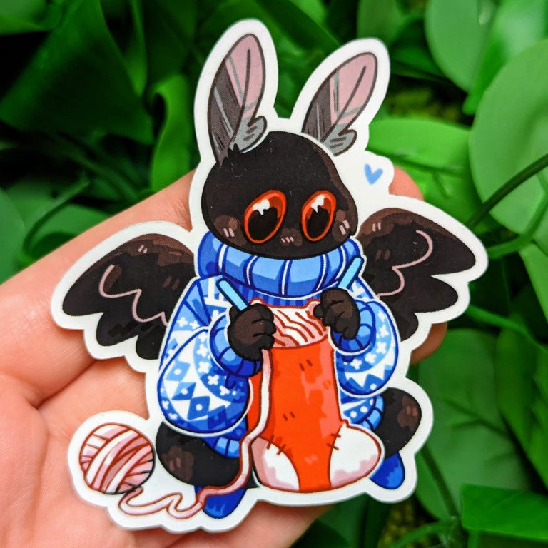 Mothman Sweater Weather Stickers