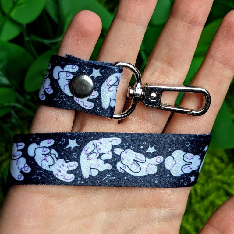 Space Bun Bun Lanyard