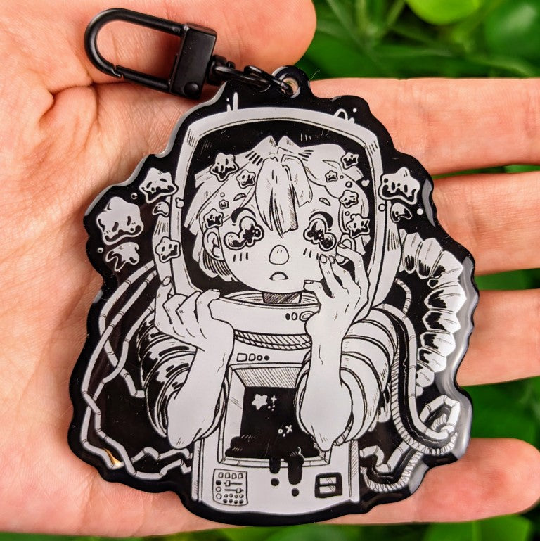 Space Girl V2 Keychains