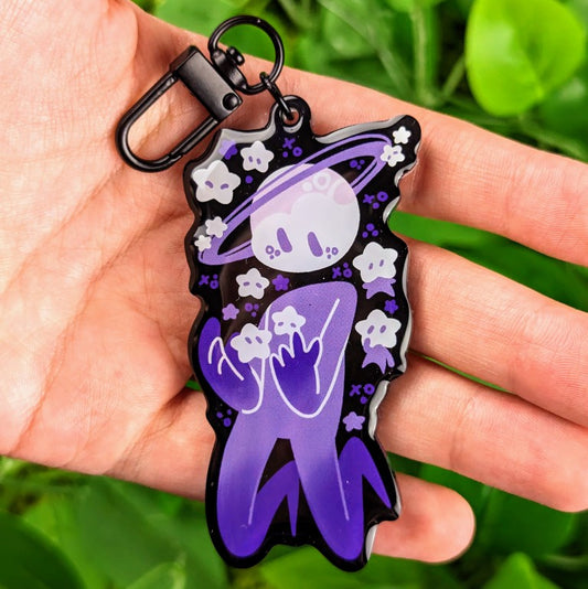 Planet Person Keychain